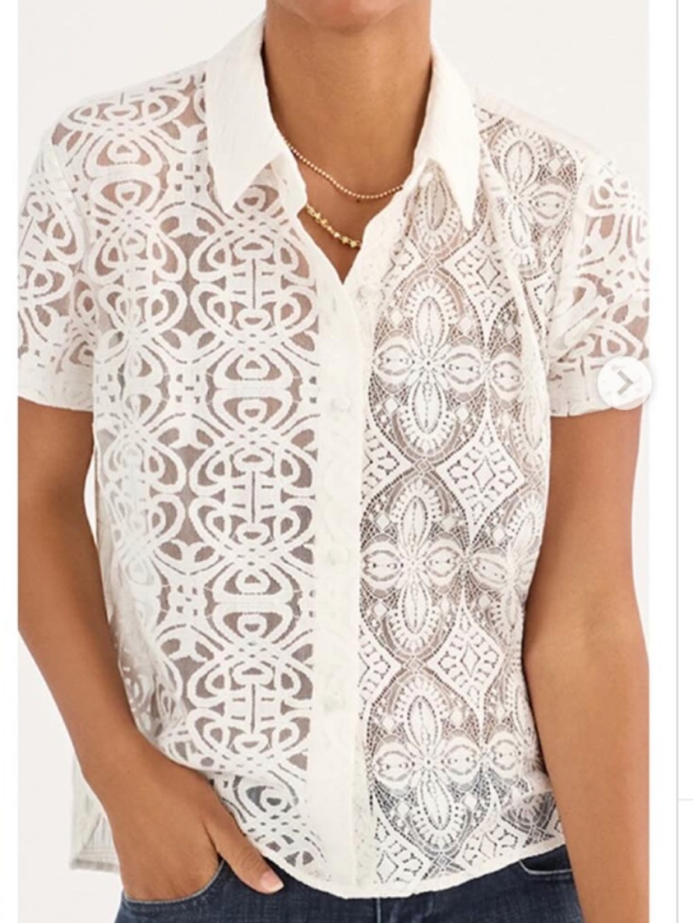 Cabi Lace Top